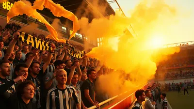 Die Herzen der Fans: Rituale und Traditionen der Schwarz-Weißen